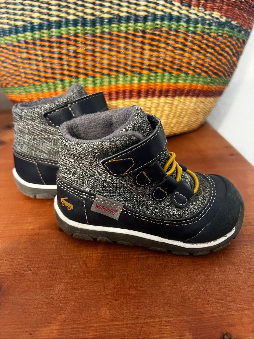 See Kai Run Sam waterproof insulated toddler boots